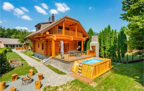 Beautiful home in Brod Na Kupi with Jacuzzi, Sauna and 3 Bedrooms